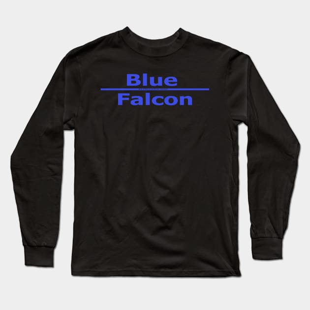 10-36 Tee - Blue Falcon Long Sleeve T-Shirt by WarStories